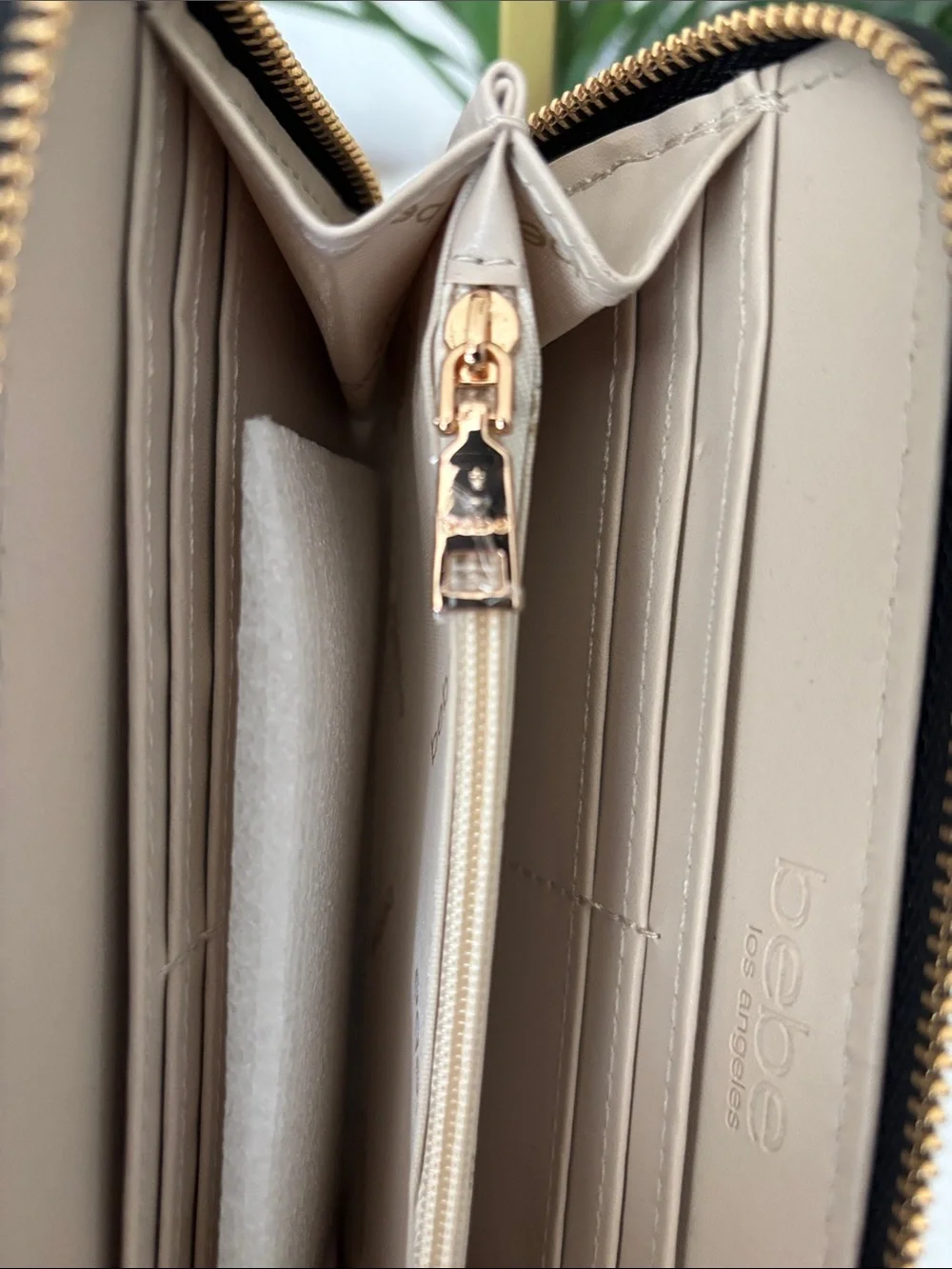 bebe Black Wallet